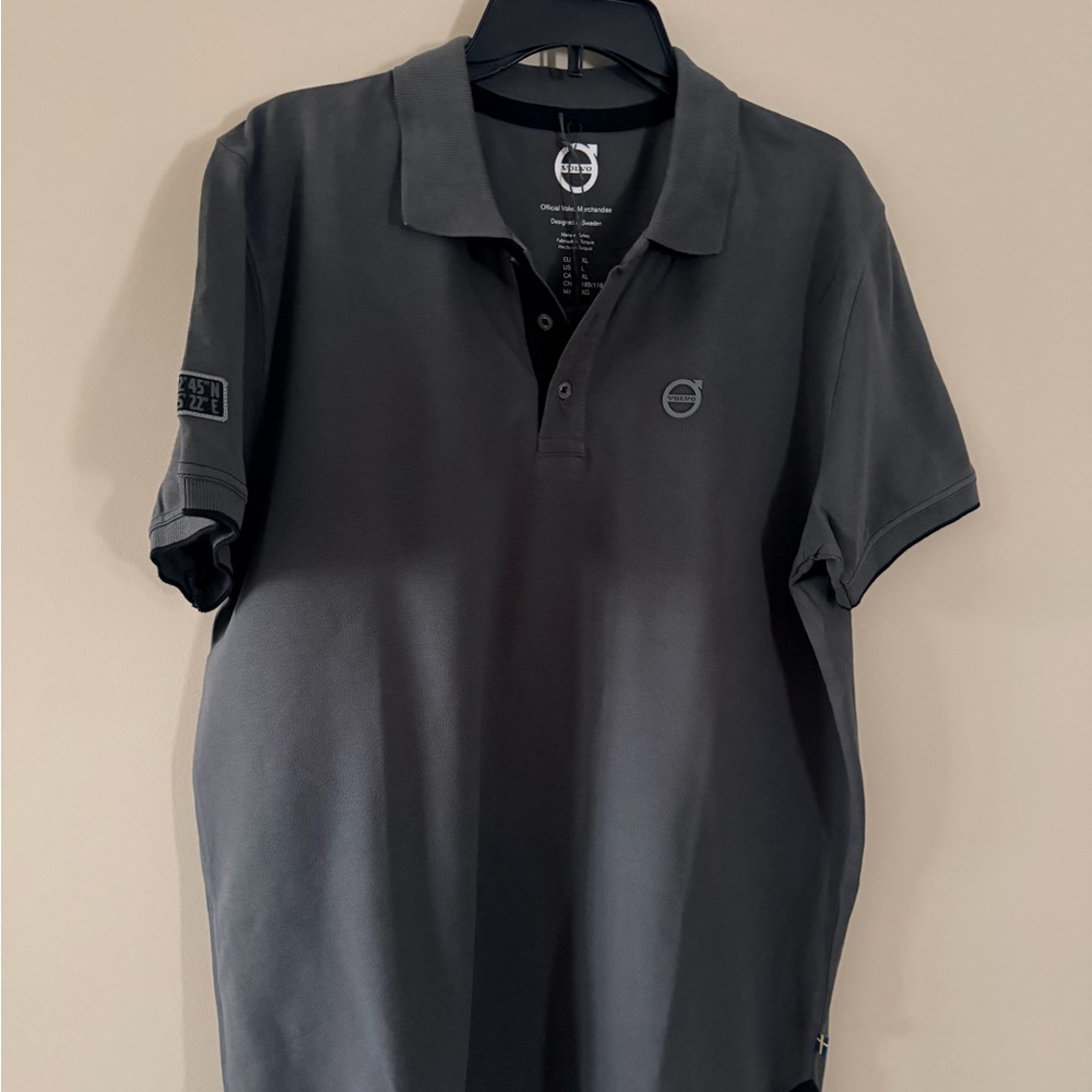 Charcoal Polo Shirt by Volvo